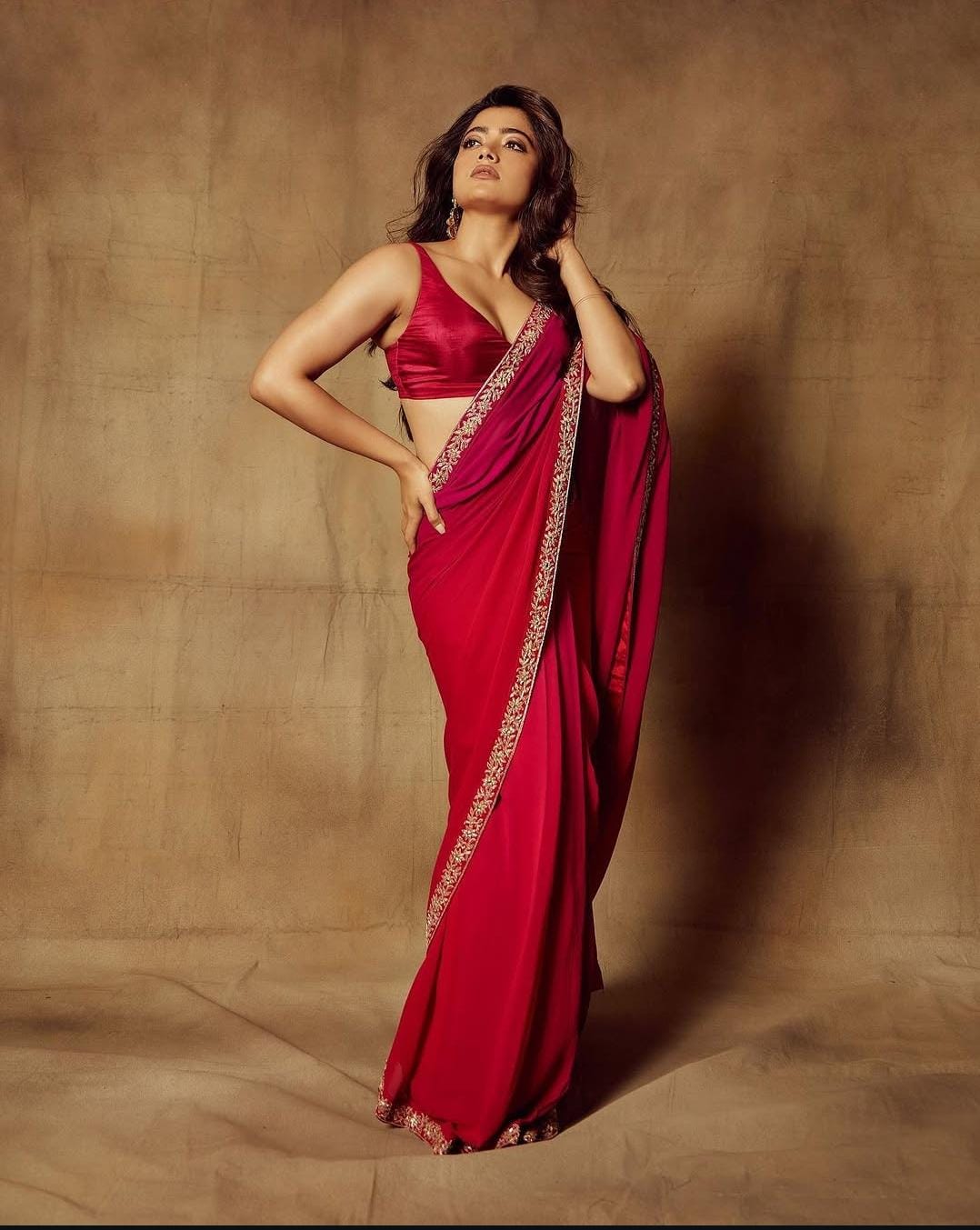 Celebrity wearing a Dhruvi Panchal design
